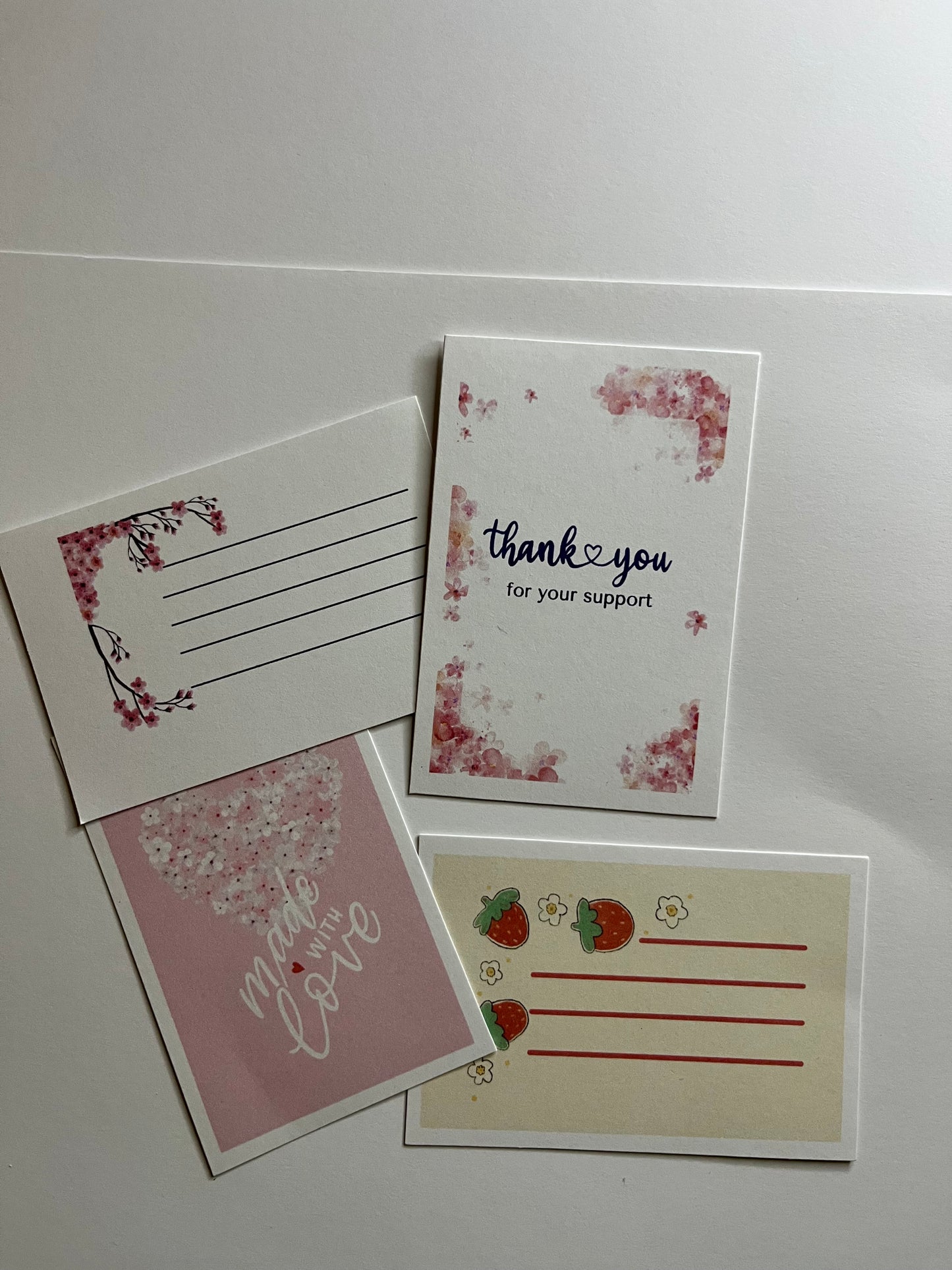 Thank you cards pack of 50