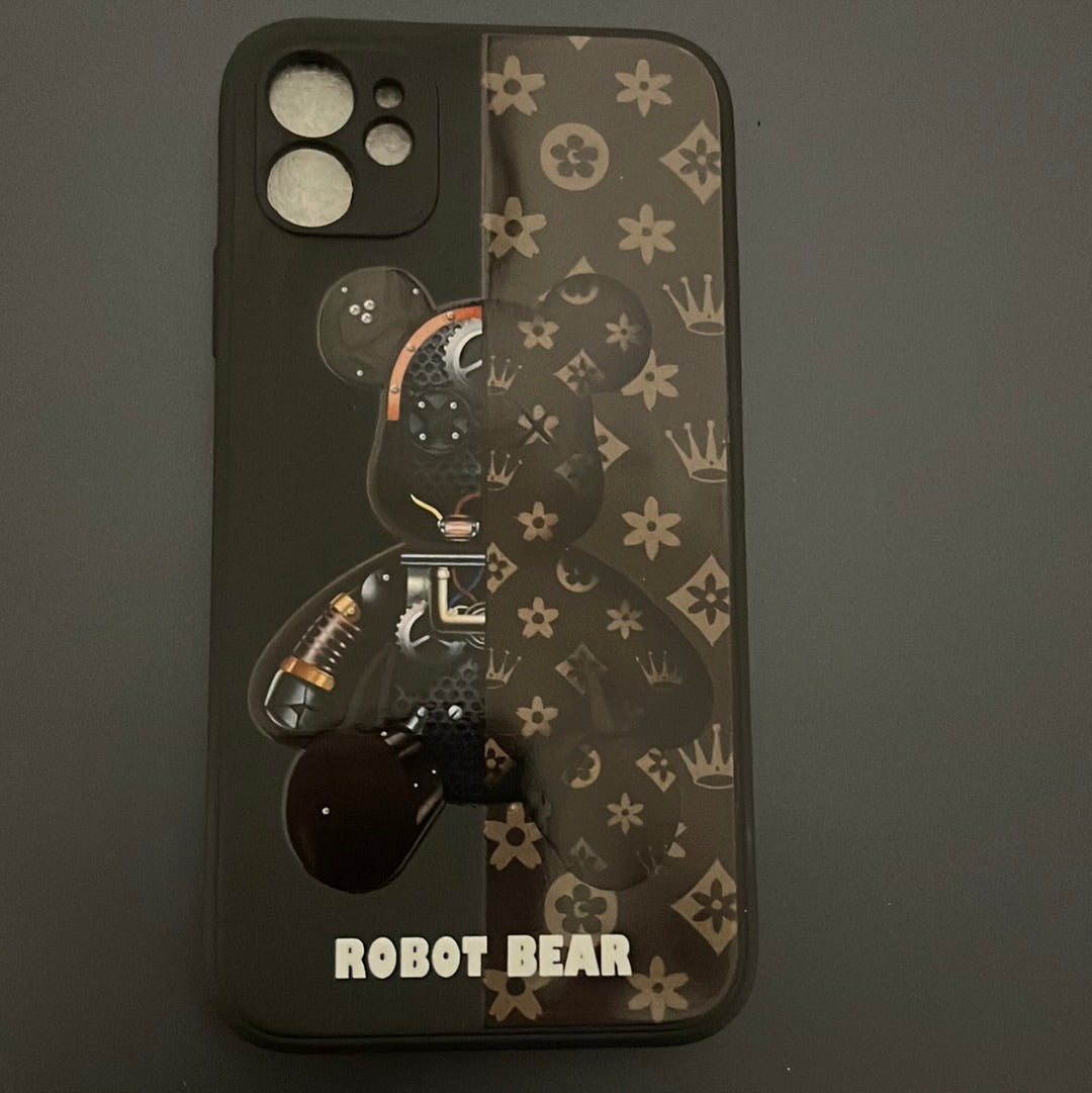 Robot Bear iPhone case