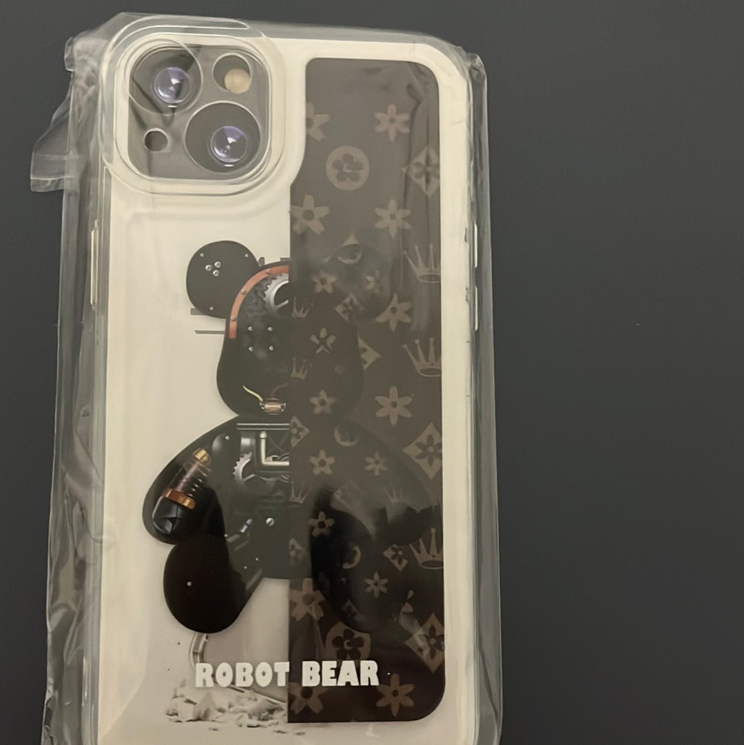 Robot Bear iPhone case