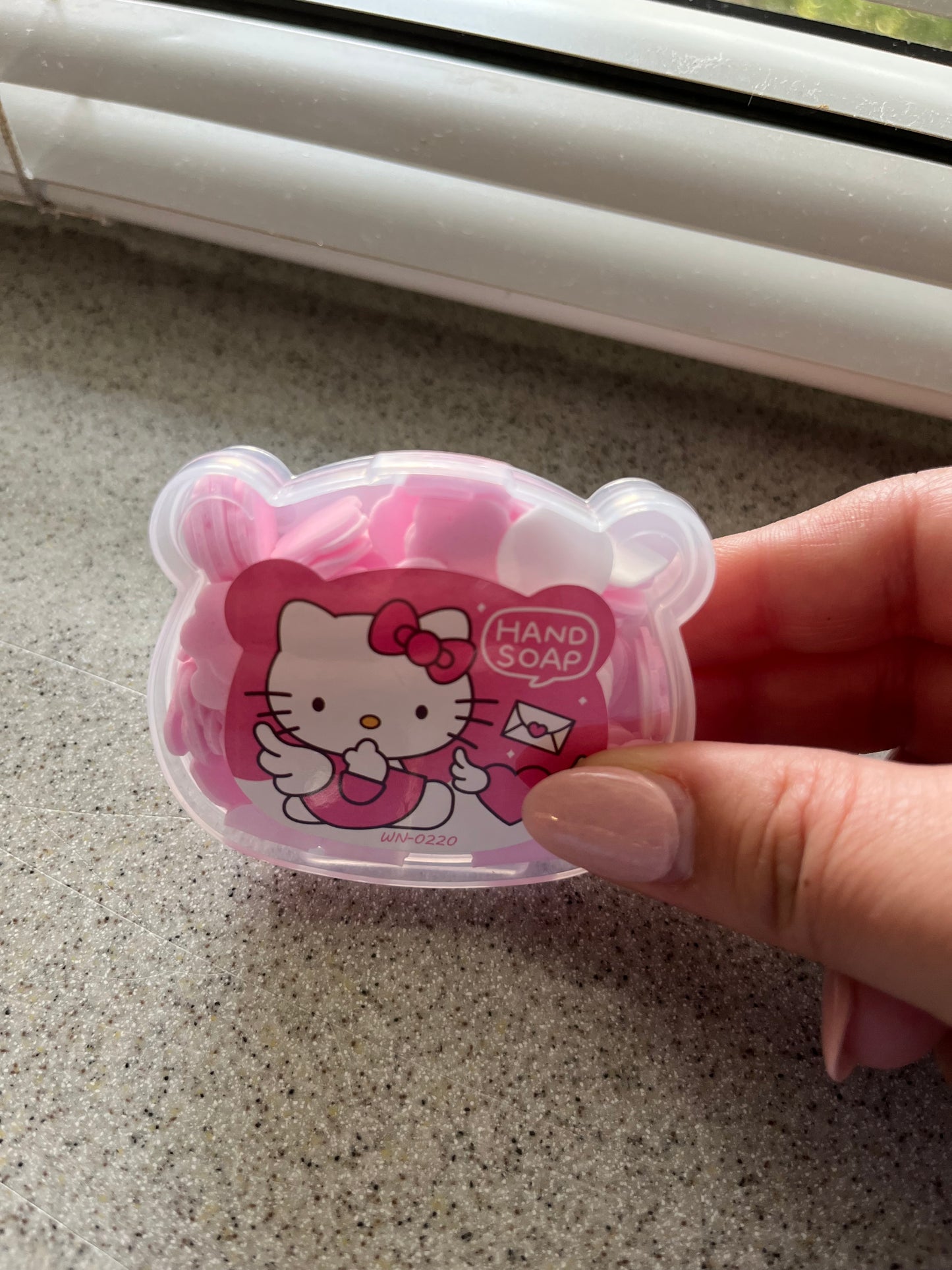 Hello kitty mini soap