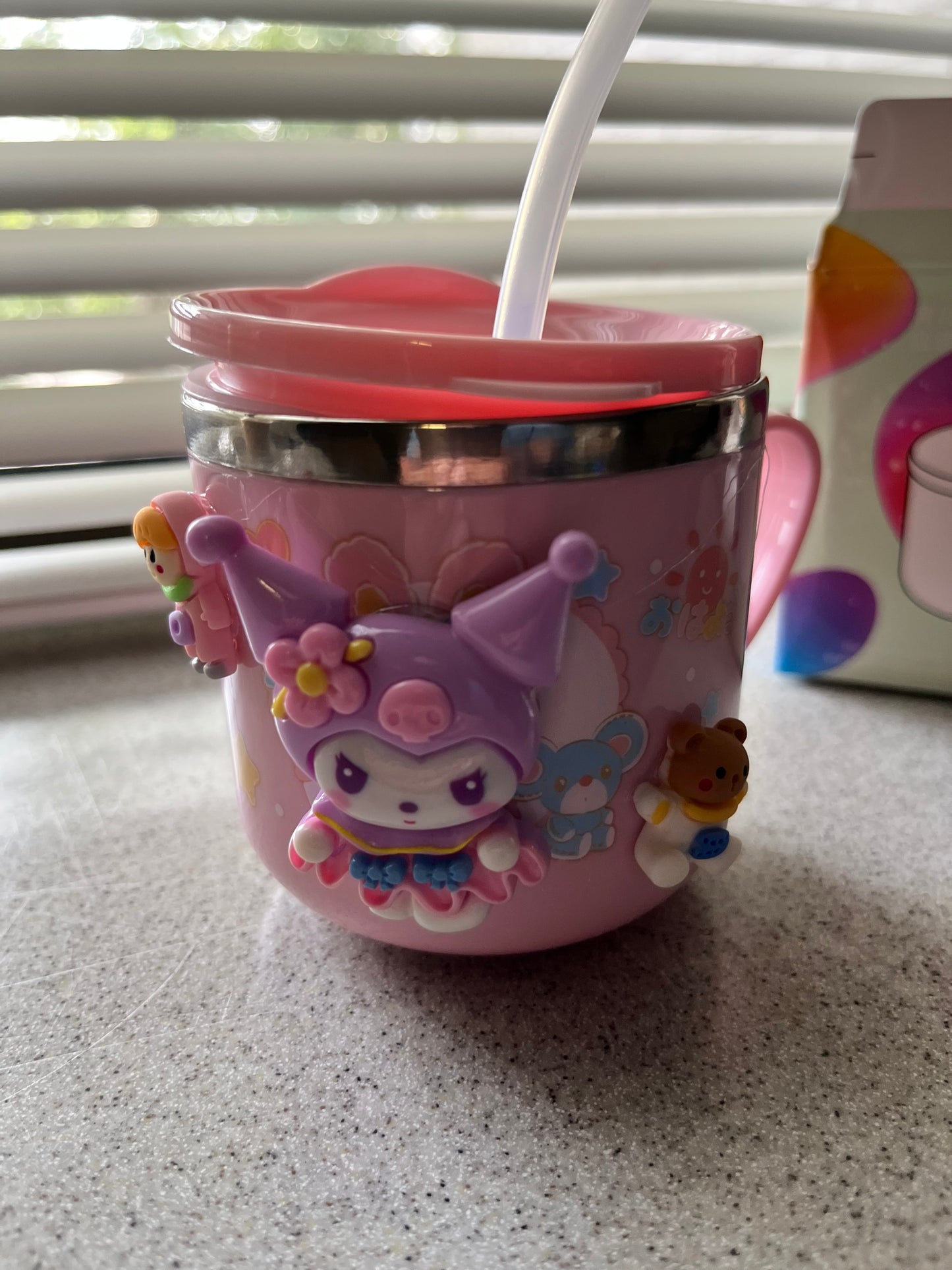 Hello kitty stain steel cup