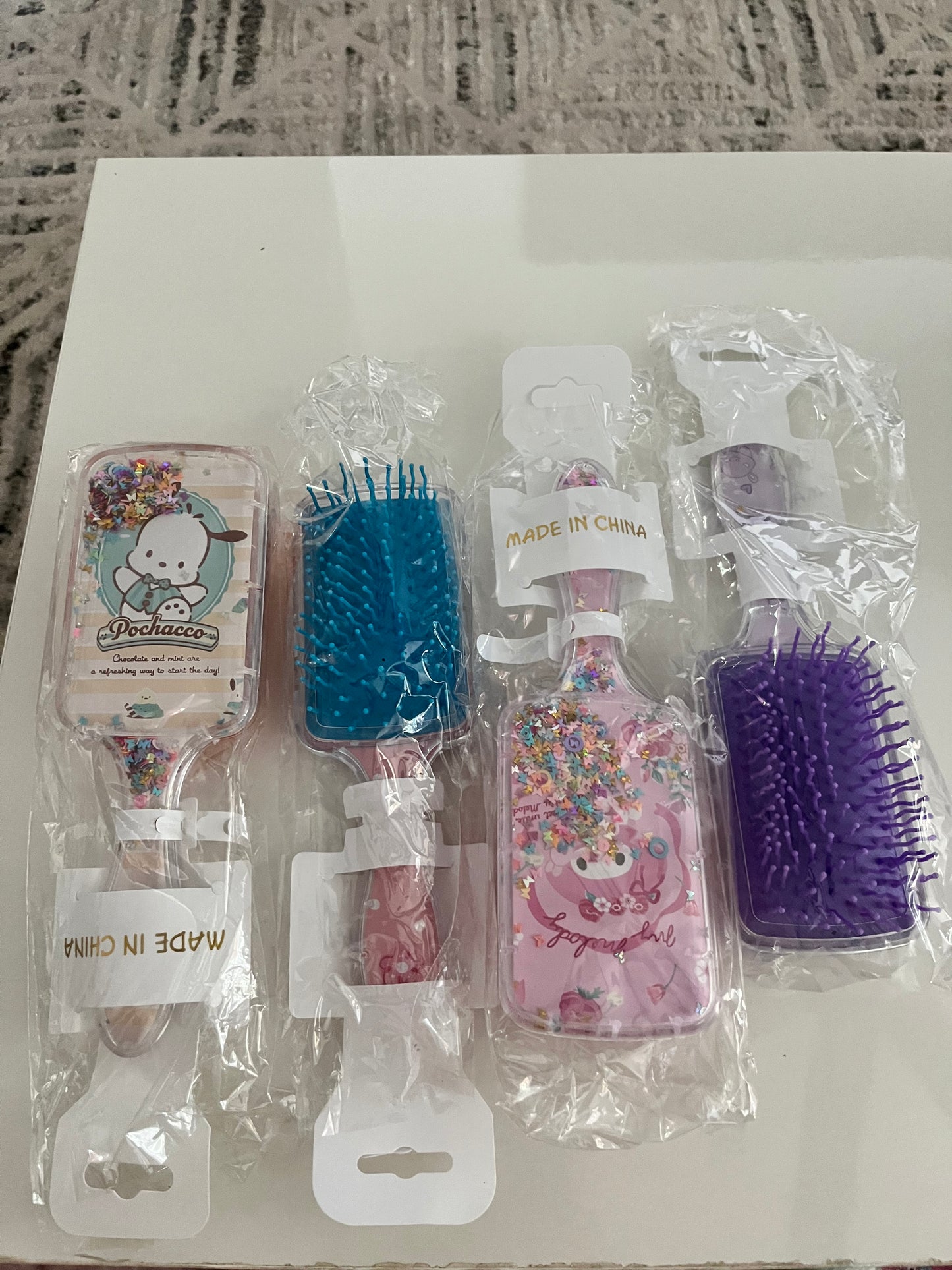 HK and friends hair brush